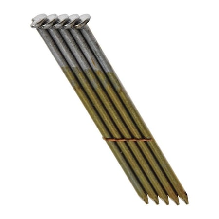 Grip-Rite Collated Framing Nail, Steel, Bright Finish, 28 Degrees GRS8D